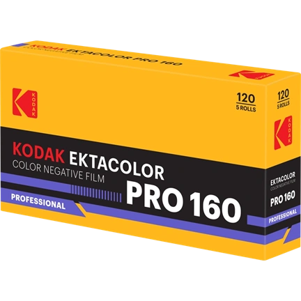 Kodak Ektacolor Pro 160 120-es Film (5 darabos csomag)