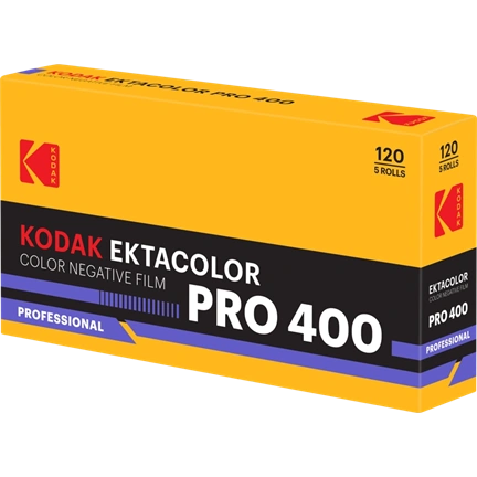 Kodak Ektacolor Pro 400 120-es Film (5 darabos csomag)