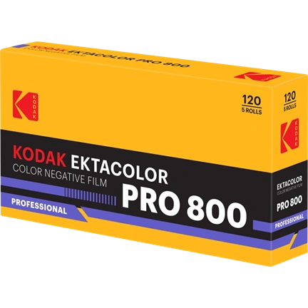 Kodak Ektacolor Pro 800 120-es Film (5 darabos csomag)