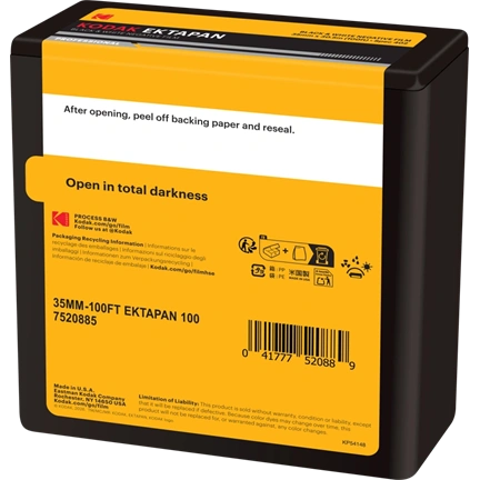 Kodak Ektapan 100 135-30,5m (100 ft) (Bulk) Fekete-Fehér Film