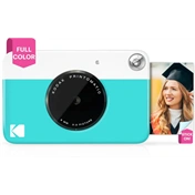 Kodak Printomatic instant fényképezőgép, Zink 2x3" papírméret, kék