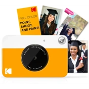 Kodak Printomatic instant fényképezőgép, Zink 2x3" papírméret, sárga