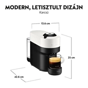 Krups XN920110 Nespresso Vertuo Pop fehér
