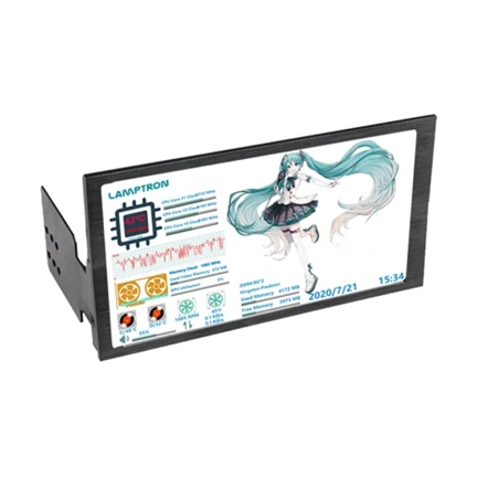 LAMPTRON HC060 6" PC hardwares real time monitoring