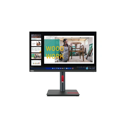 LENOVO Monitor ThinkVision P24q-30; 23,8" QHD 2560x1440 IPS 60Hz, 16:9, 1000:1, 300cd/m2, 4ms, VESA, HDMI, DP, USB-C