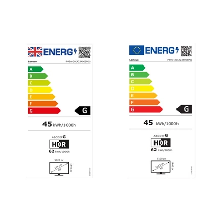 LENOVO Monitor ThinkVision P49w-30, ívelt, 49" 5120x1440 IPS, 32:9, 2000:1, 350cd/m2, 4ms, USB, USB-C, HDMI, DP