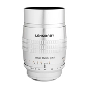 LENSBABY Velvet 85mm f/1.8 ezüst (Canon EF)