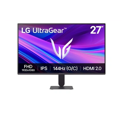 LG 27G411A-B UltraGear gaming monitor 27", FHD, IPS, 144Hz, HDMI 2.0