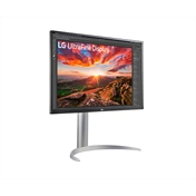 LG 27UP850K-W monitor - 27" UltraFine UHD 4K IPS, állítható dőlésszög, magasság és elforgatás