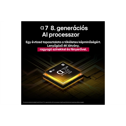 LG 43NANO80A3B televízió - 43" NanoCell AI NANO80 4K Smart TV 2025