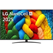 LG 43NANO81A3A televízió - 43" NanoCell AI NANO81 4K Smart TV 2025