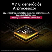 LG 43NANO81A3A televízió - 43" NanoCell AI NANO81 4K Smart TV 2025