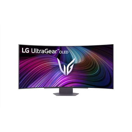 LG 45GX90SA-B smart gaming monitor - 45" UltraGear, ívelt 800R, WebOS, OLED, WQHD, 240Hz