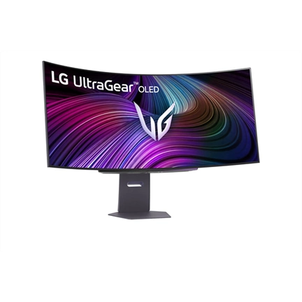 LG 45GX90SA-B smart gaming monitor - 45" UltraGear, ívelt 800R, WebOS, OLED, WQHD, 240Hz