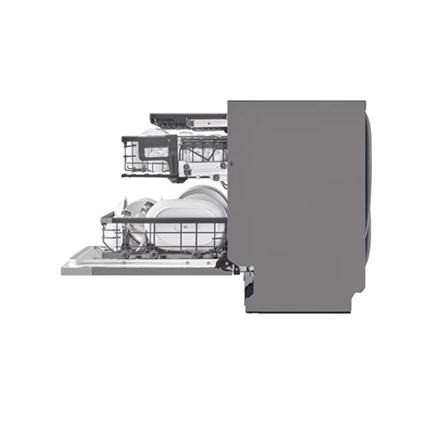 LG DB365TXS QuadWash mosogatógép - beépíthető, gőzös, TrueSteam, automatikus ajtónyitás, 14 teríték, ThinQ WiFi
