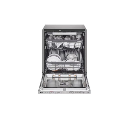 LG DB365TXS QuadWash mosogatógép - beépíthető, gőzös, TrueSteam, automatikus ajtónyitás, 14 teríték, ThinQ WiFi