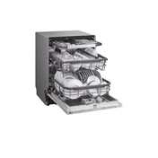 LG DB365TXS QuadWash mosogatógép - beépíthető, gőzös, TrueSteam, automatikus ajtónyitás, 14 teríték, ThinQ WiFi