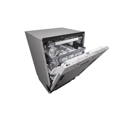 LG DB365TXS QuadWash mosogatógép - beépíthető, gőzös, TrueSteam, automatikus ajtónyitás, 14 teríték, ThinQ WiFi