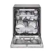 LG DB597TXS QuadWash mosogatógép - beépíthető, gőzös, TrueSteam, automatikus ajtónyitás, 14 teríték, ThinQ WiFi
