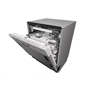 LG DB597TXS QuadWash mosogatógép - beépíthető, gőzös, TrueSteam, automatikus ajtónyitás, 14 teríték, ThinQ WiFi