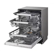 LG DB597TXS QuadWash mosogatógép - beépíthető, gőzös, TrueSteam, automatikus ajtónyitás, 14 teríték, ThinQ WiFi