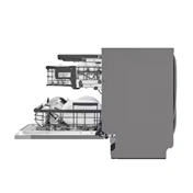 LG DB597TXS QuadWash mosogatógép - beépíthető, gőzös, TrueSteam, automatikus ajtónyitás, 14 teríték, ThinQ WiFi