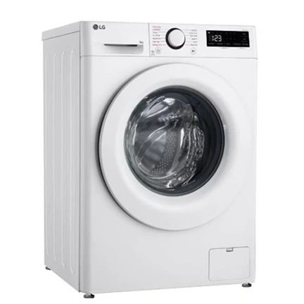 LG F2WR509SWW gőzmosógép, 9 kg, max. 1200 ford./perc, AI DD technológia, keskeny kialakítás