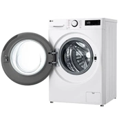 LG F2WR509SWW gőzmosógép, 9 kg, max. 1200 ford./perc, AI DD technológia, keskeny kialakítás