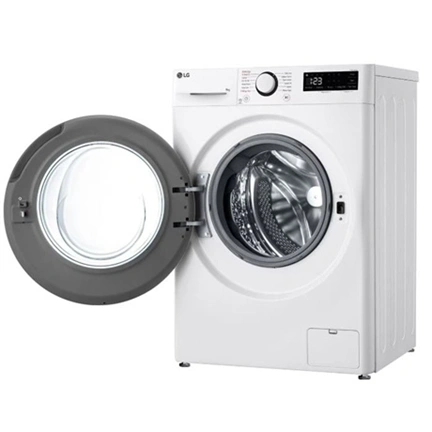 LG F2WR509SWW gőzmosógép, 9 kg, max. 1200 ford./perc, AI DD technológia, keskeny kialakítás