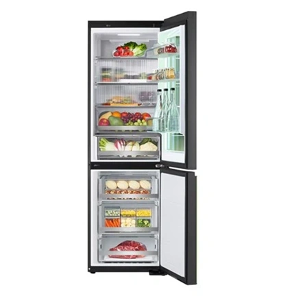 LG GBG719MDNN InstaView MoodUP alulfagyasztós hűtőszekrény, ThinQ technológia, 352L kapacitás