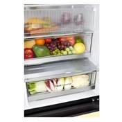 LG GBG719MDNN InstaView MoodUP alulfagyasztós hűtőszekrény, ThinQ technológia, 352L kapacitás
