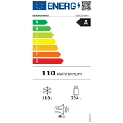 LG GBV3100APY alulfagyasztós hűtő