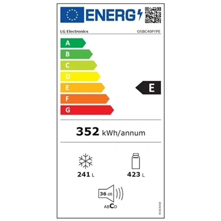LG GSBC40PYPE Side by Side hűtő