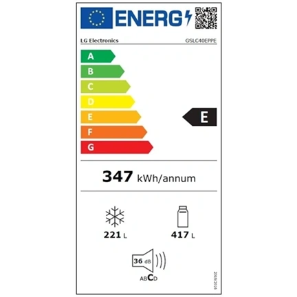 LG GSLC40EPPE Side by Side hűtő