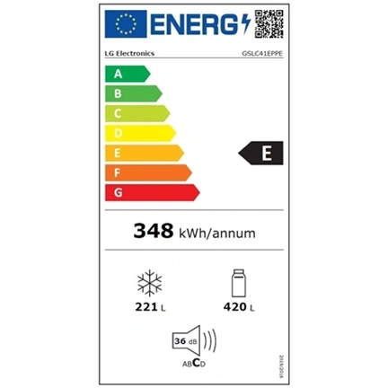 LG GSLC41EPPE Side by Side hűtő