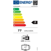 LG OLED55B53LA televízió - 55" OLED AI B5 4K Smart TV 2025