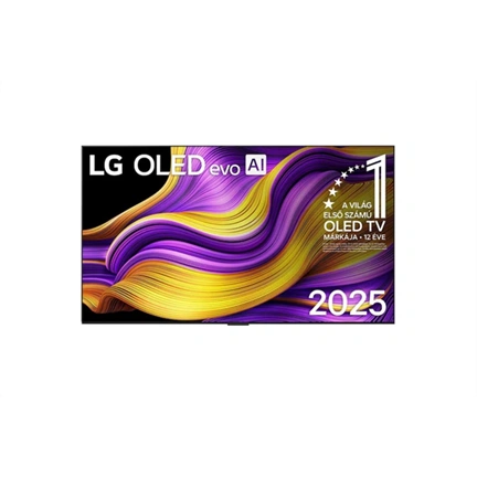 LG OLED55G51LW televízió - 55" OLED evo AI G5 4K Smart TV