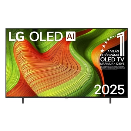 LG OLED65B53LA televízió - 65" OLED AI B5 4K Smart TV 2025