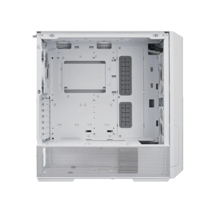 Lian Li Lancool 216 RGB számítógépház - E-ATX, edzett üveg, 2db 160mm-es ARGB ventilátor, fehér