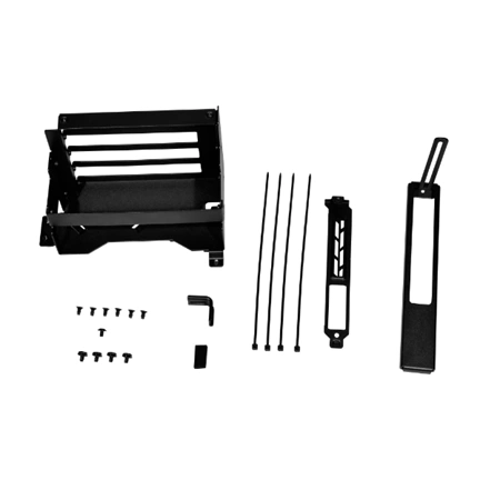 LIAN LI O11DEXL-1X Upright GPU-Bracket - fekete