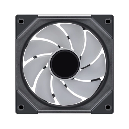 Lian Li UNI FAN SL-INF 120 Reversed Blade rendszerhűtő - ARGB, PWM, 200-2100rpm, 32dBA, fekete