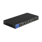 LINKSYS LGS310MPC 8-Port Managed Gigabit PoE+ Switch with 2 1G SFP Uplinks 110W