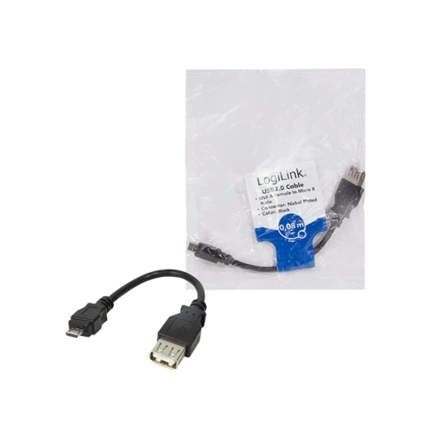 LOGILINK USB 2.0 Micro-B / Type-A anya