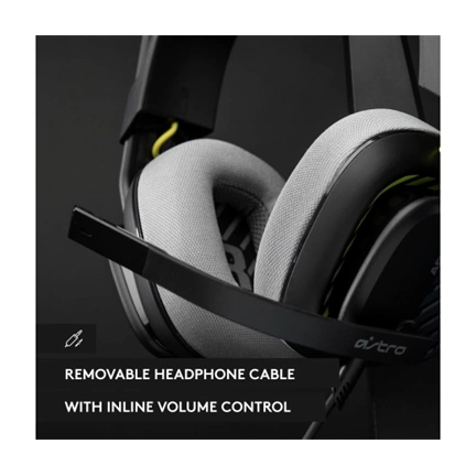 LOGITECH Astro A10 Gen 2 Headset for PS/PC - Black