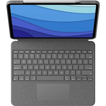 LOGITECH Combo Touch - 12,9" iPad Pro 5. gen. oxfordi szürke -  UK