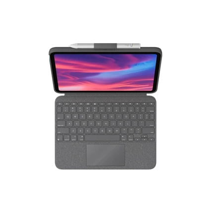 LOGITECH Combo Touch - iPad 10. gen. oxfordi szürke -  UK
