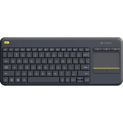 LOGITECH K400 Plus fekete UK
