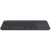 LOGITECH K400 Plus fekete UK