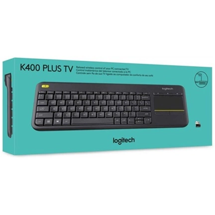 LOGITECH K400 Plus fekete UK