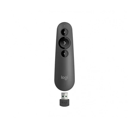 LOGITECH R500s lézeres bemutató-távirányító - grafitszürke